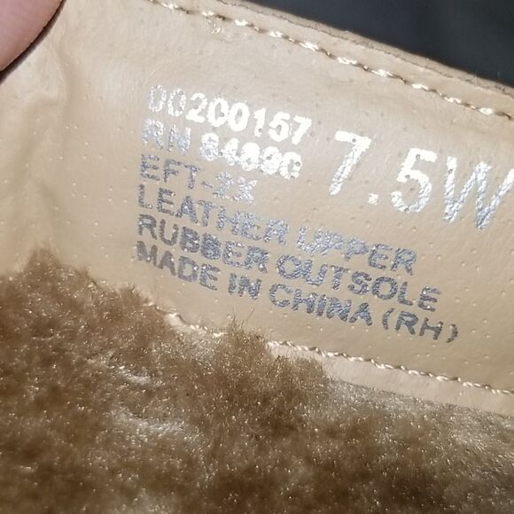 BEACON TAN ANKLE BOOTS SZ 7.5W - Picture 6 of 6